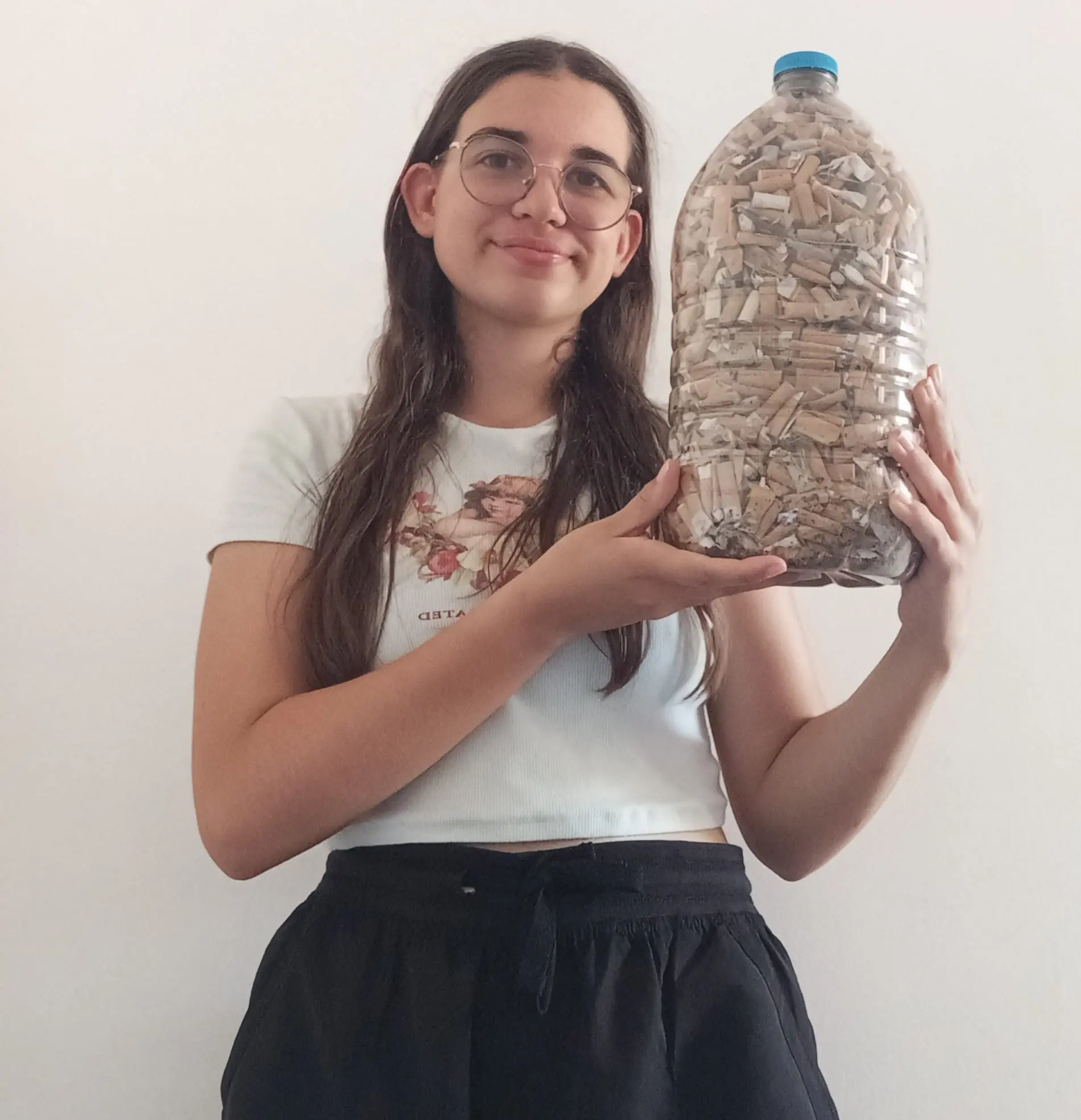 Julie, 15 ans ramasse plus de 10 000 mégots à Carcassonne