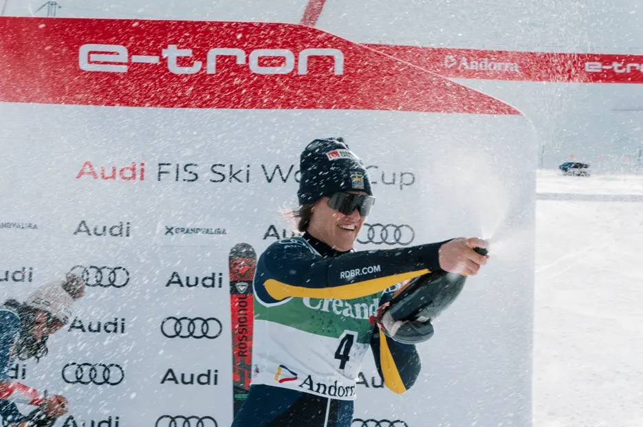 ANDORRE : La Suédoise Anna Swenn Larsson remporte le Slalom de Soldeu