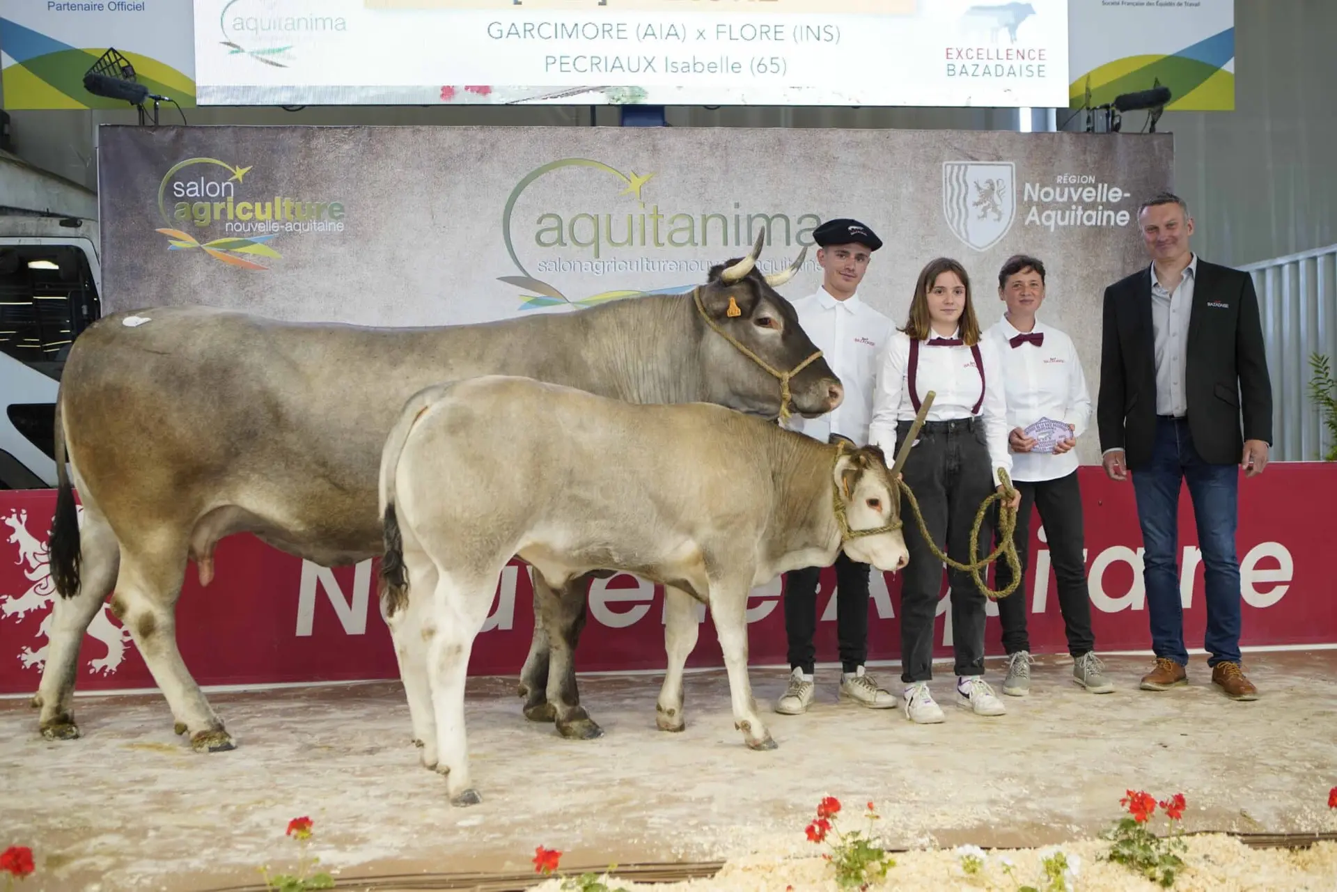 Des éleveurs des Hautes-Pyrénées au Salon de l’Agriculture Nouvelle-Aquitaine