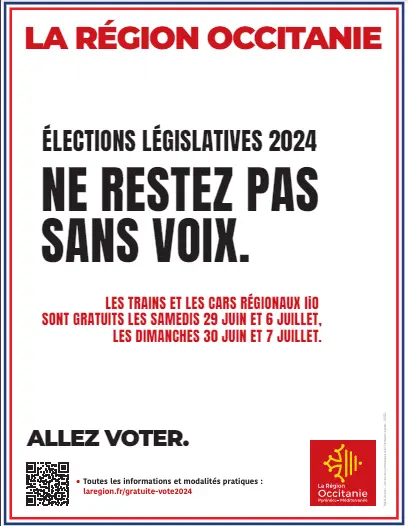 ‘Ne restez pas sans voix’ : les trains et cars régionaux liO seront gratuits lors des élections législatives