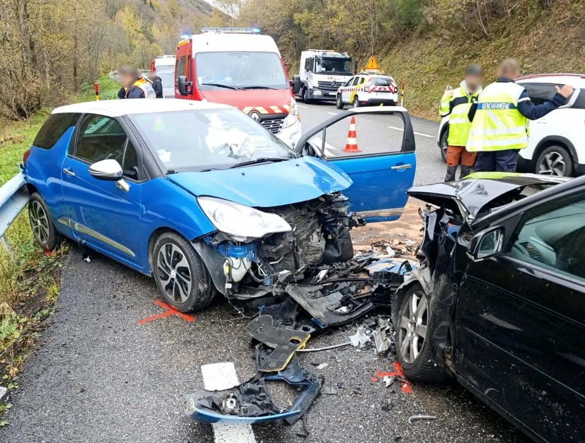 Ariège. Choc frontal sur la RN20 : quatre blessés dont un grave héliporté au Chiva