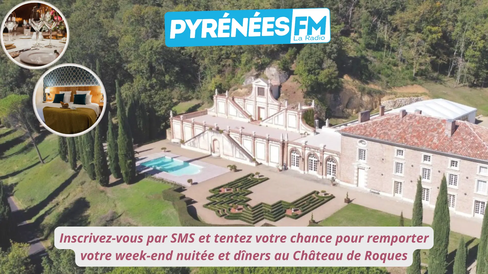 GAGNEZ VOTRE WEEK-END AU CHATEAU DE ROQUES 