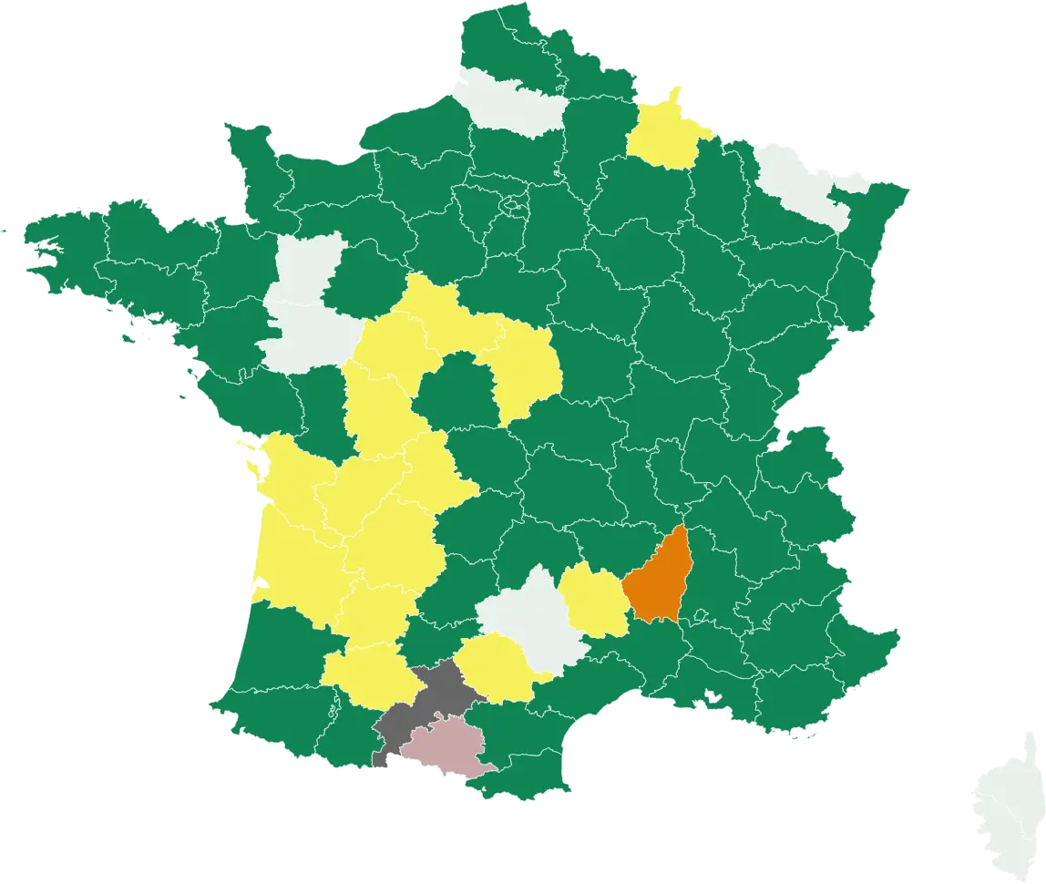 Aude, Hautes-Pyrénées, Pyrénées-Orientales et Atlantiques : FDSEA / JA restent majoritaires