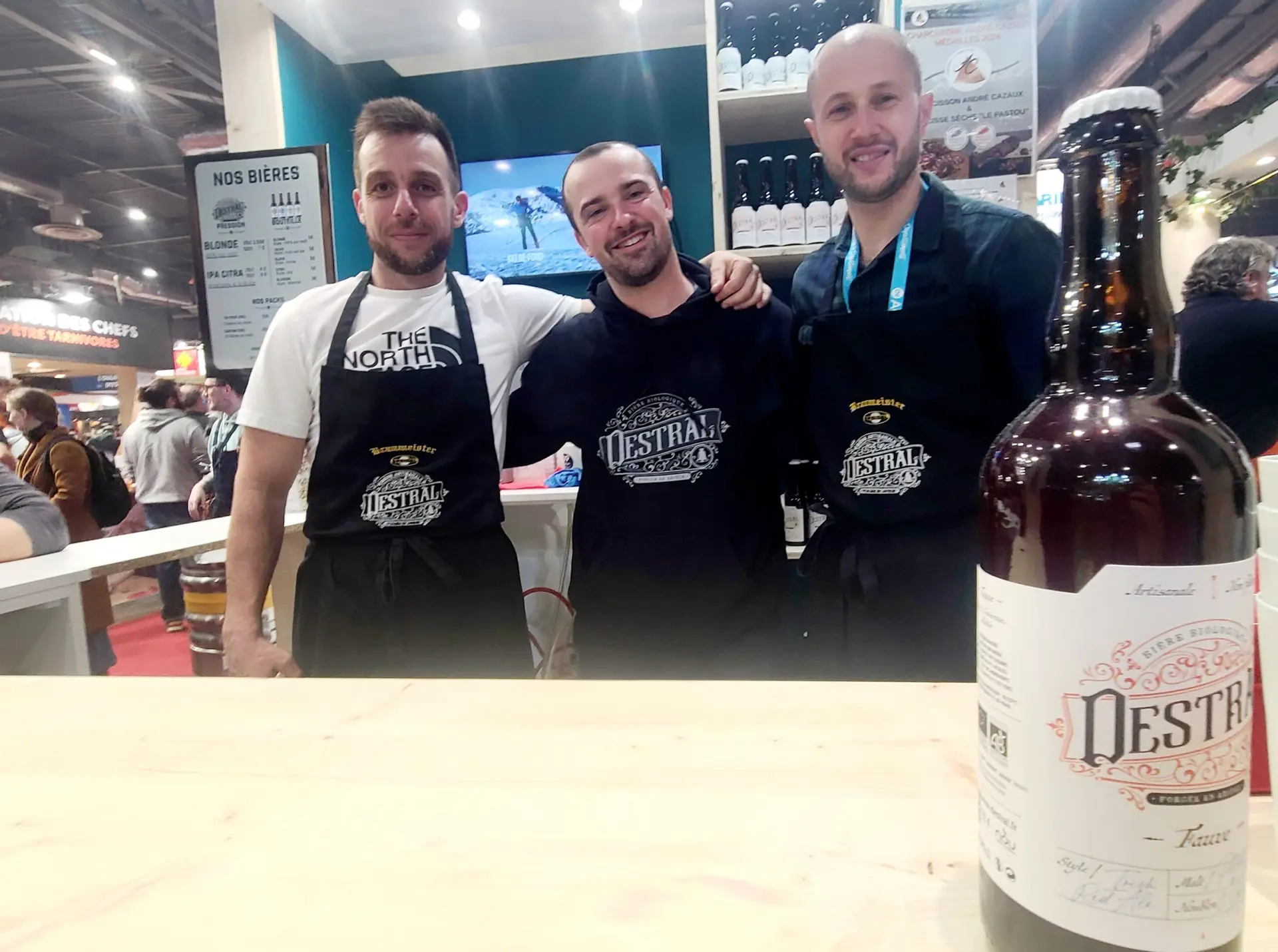 La brasserie ariégeoise Destral poursuit son ascension et présente sa nouvelle bière blanche