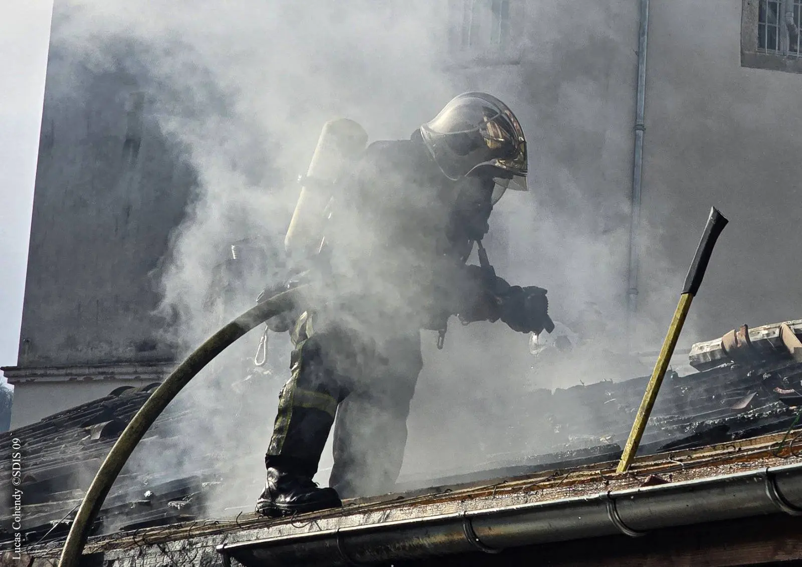Incendie dans une habitation à Mirepoix dans la nuit : 23 pompiers mobilisés