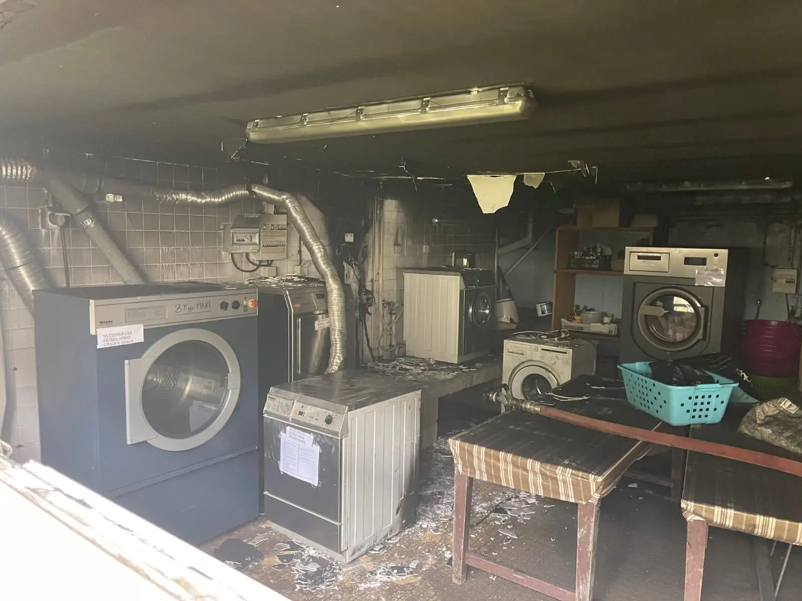 Un début d’incendie dans une laverie d’un centre de vacances rapidement maitrisé par les secours