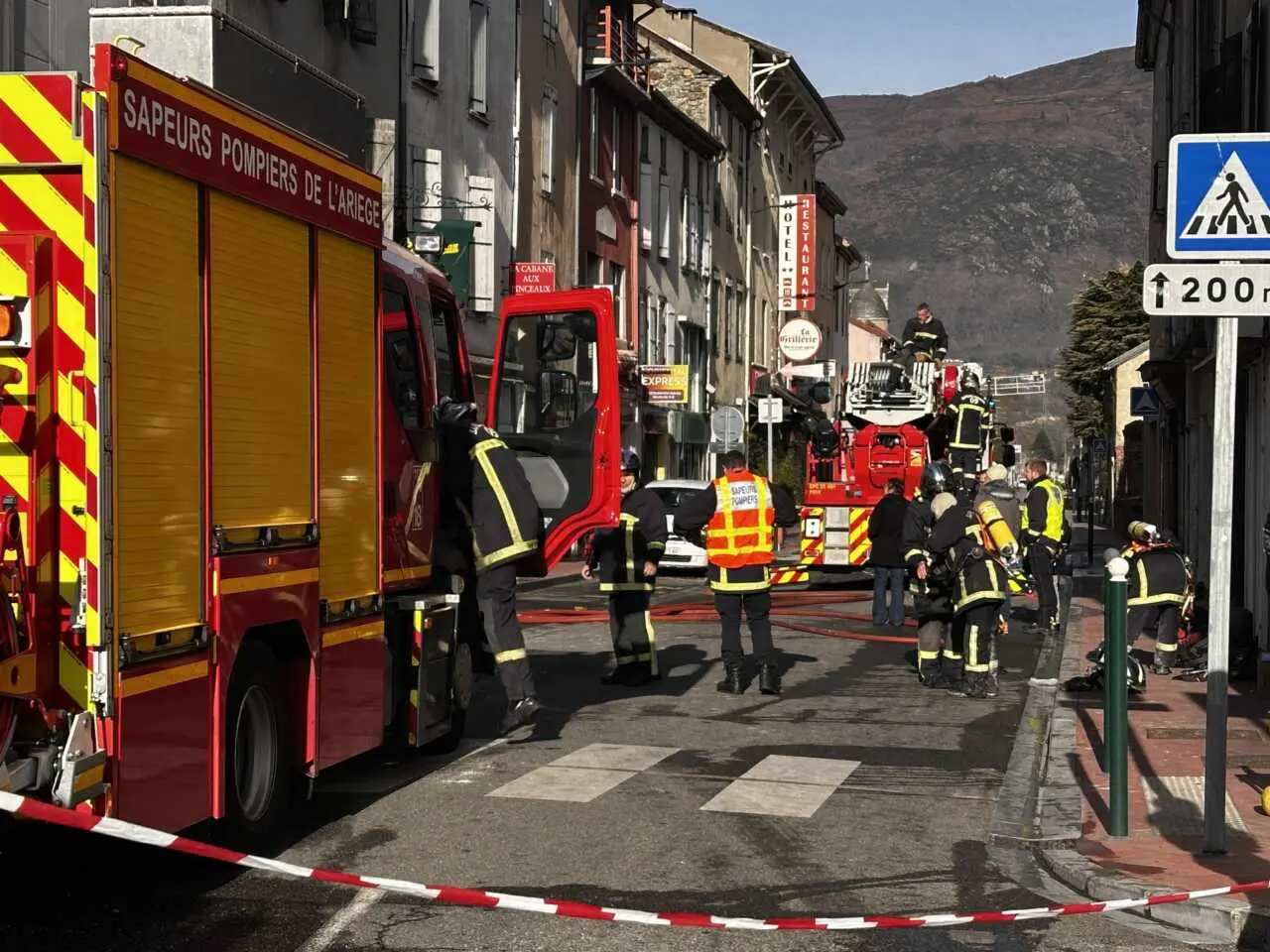 Un mort après un incendie à Tarascon-sur-Ariège, le parquet ouvre une enquête judisciaire