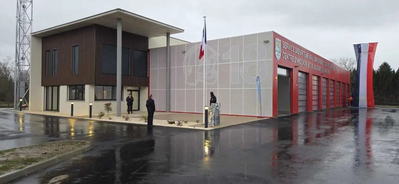 Une nouvelle caserne de sapeurs-pompiers inaugurée en Ariège