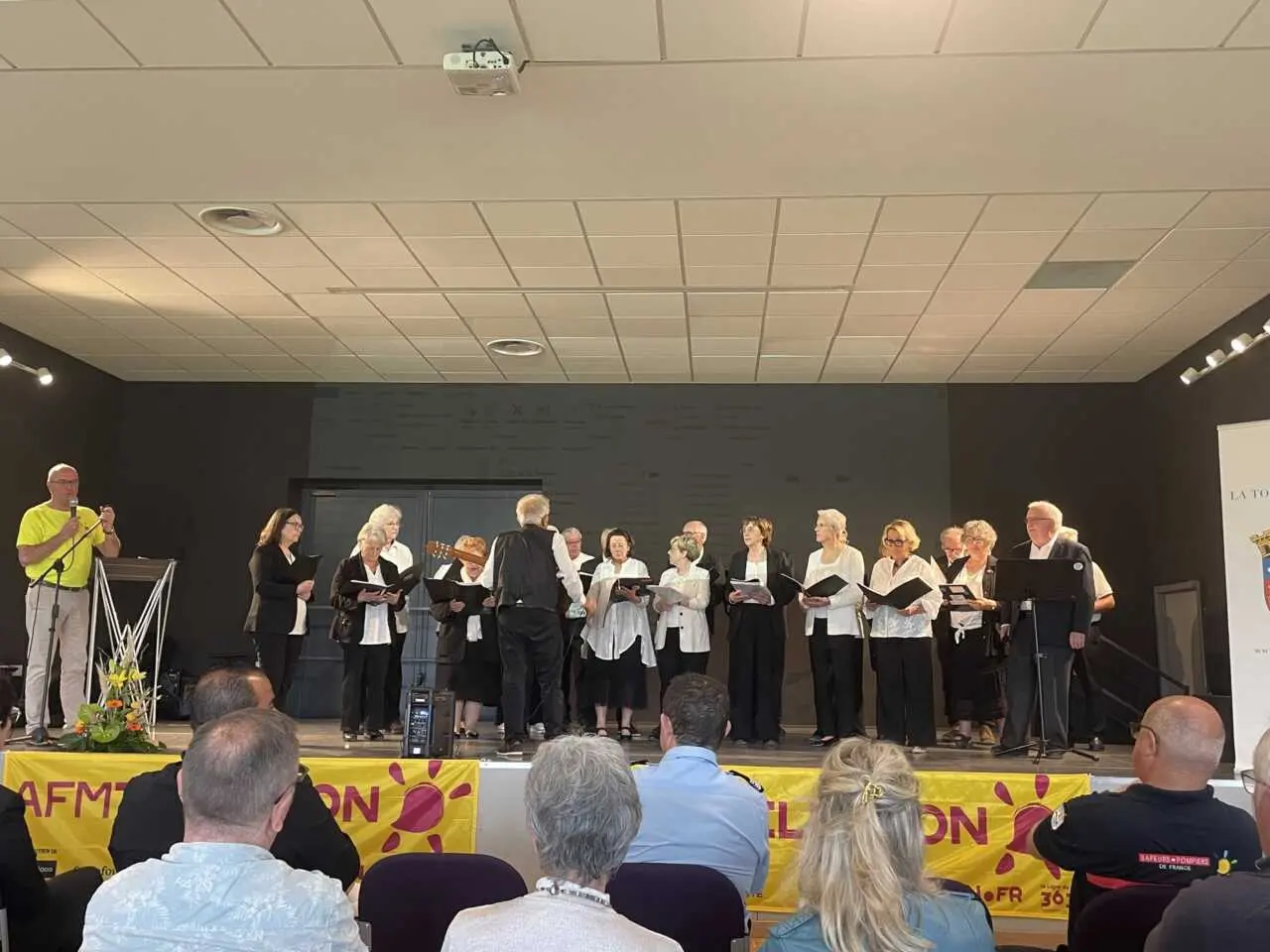 Choral du club des ainés Crédit: Elina Lacoste 