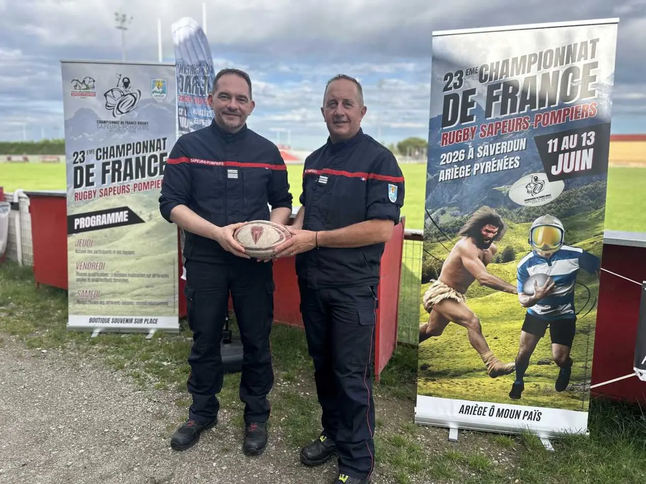Rugby des sapeurs-pompiers : l’Ariège s’apprête à accueillir près de 2 000 personnes pour le championnat de France