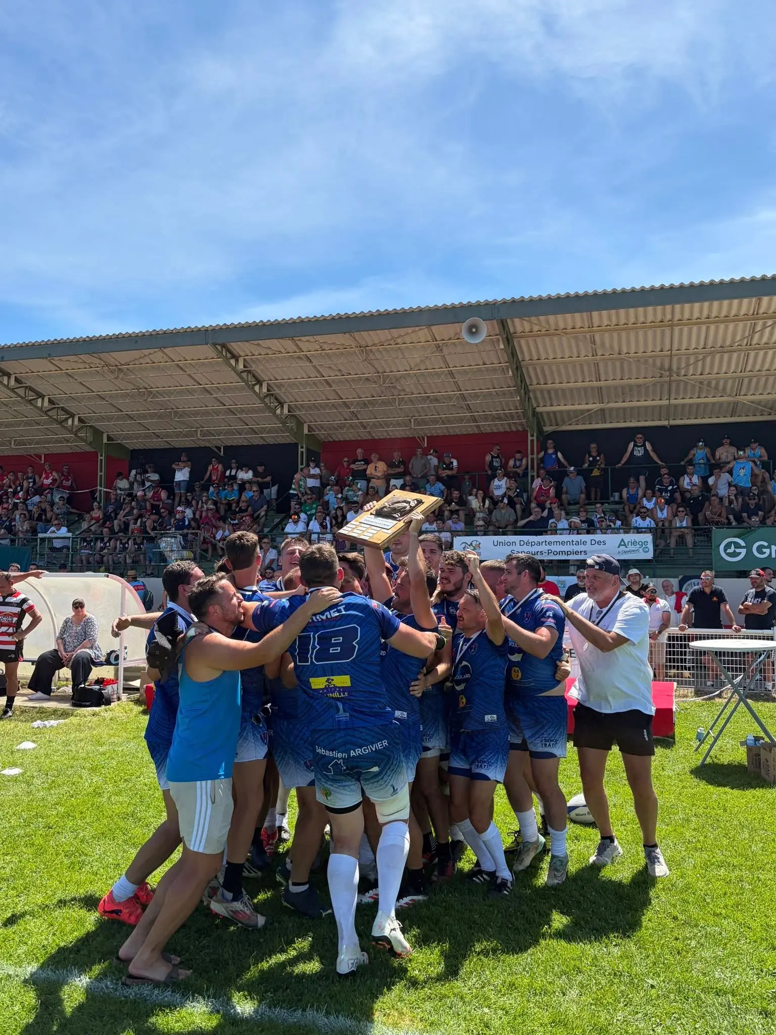 Championnat de France de rugby des sapeurs-pompiers : Mazères et Saverdun ont accueilli 73 équipes en Ariège