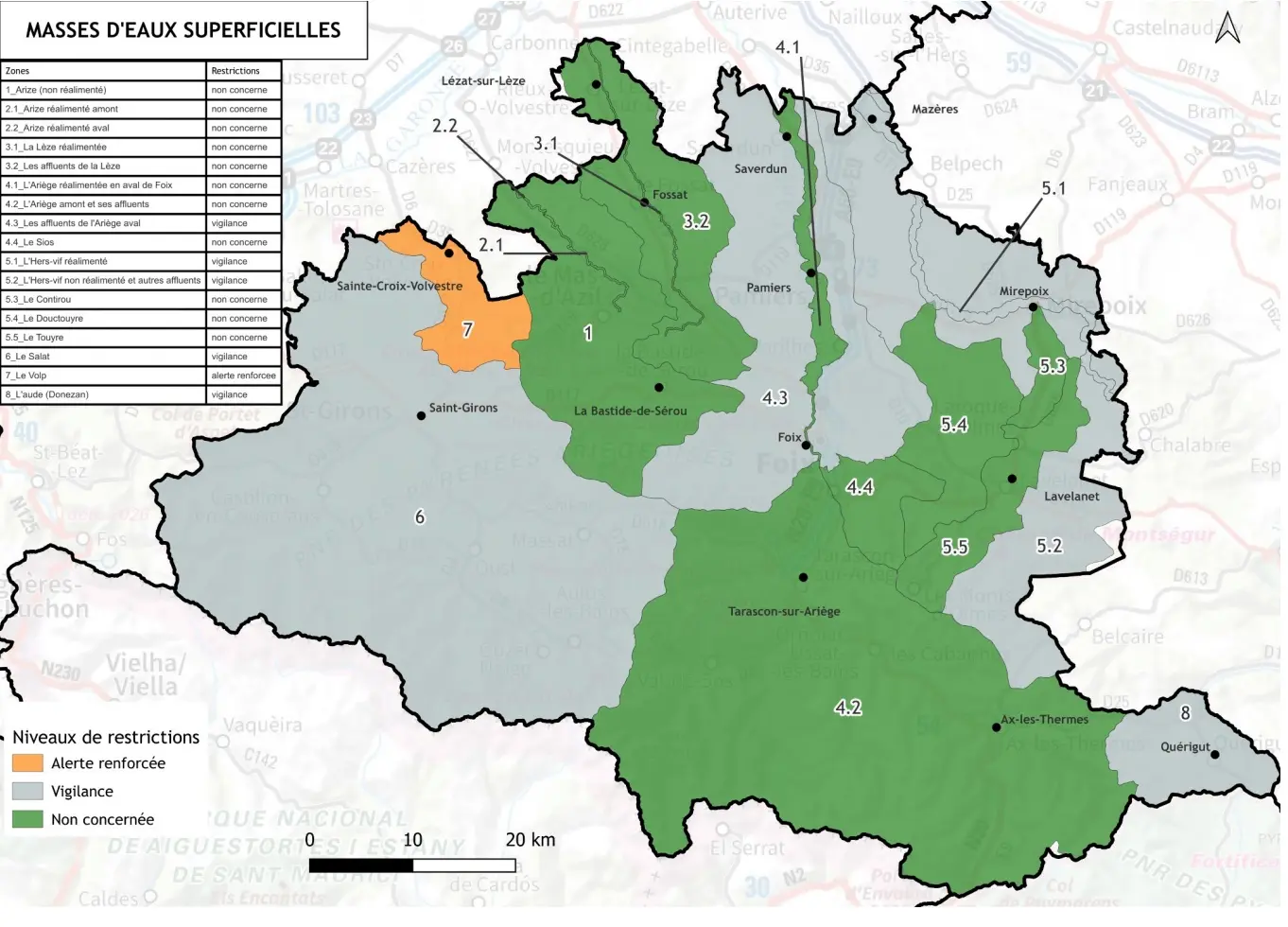 Sécheresse : piscines, voitures, jardins… de nouvelles interdictions entrent en vigueur en Ariège