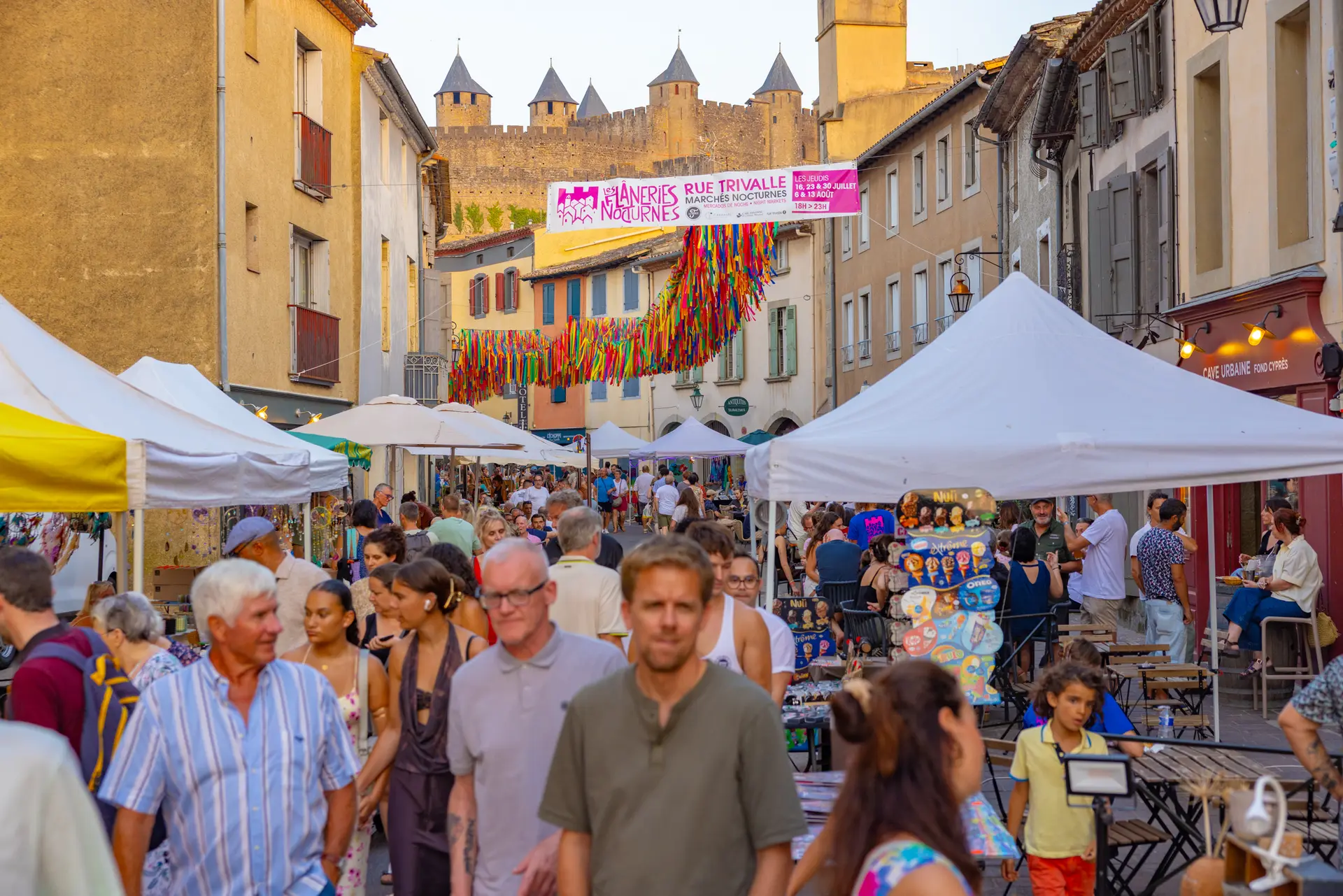 Marchés nocturnes, Flâneries, Festival Off... La Ville de Carcassonne et les commerçants misent sur l'animation pour la saison estivale