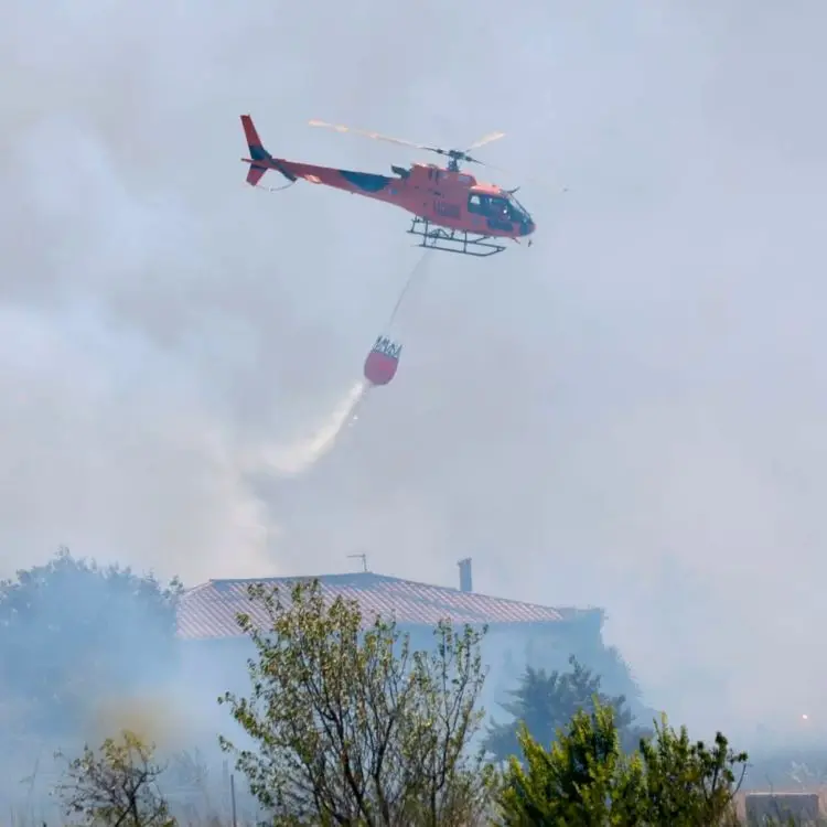 Narbonne : d’importants moyens déployés pour un incendie près de La Nautique