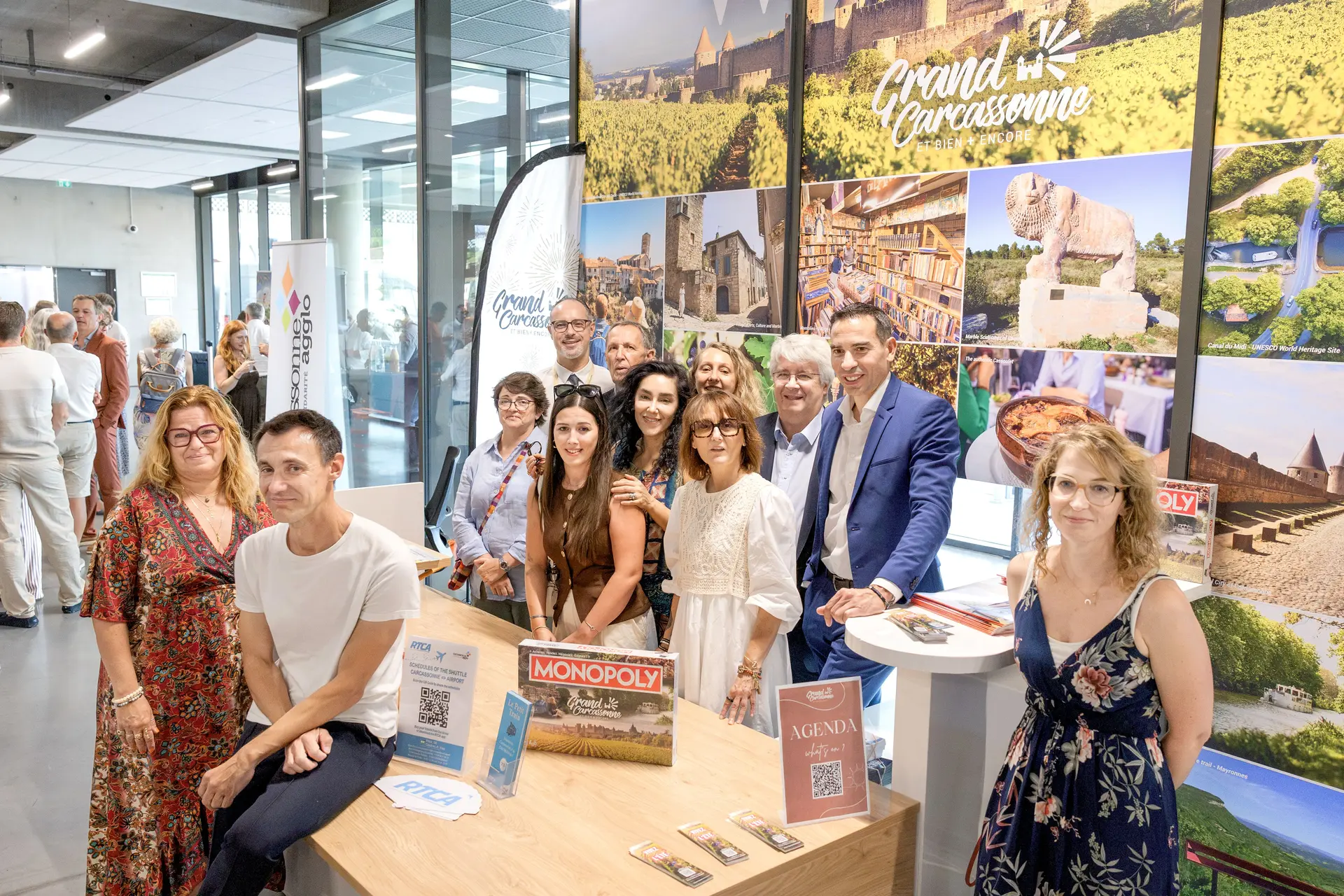 Carcassonne : un espace d’accueil touristique ouvre dans le hall d’arrivée de l’aéroport