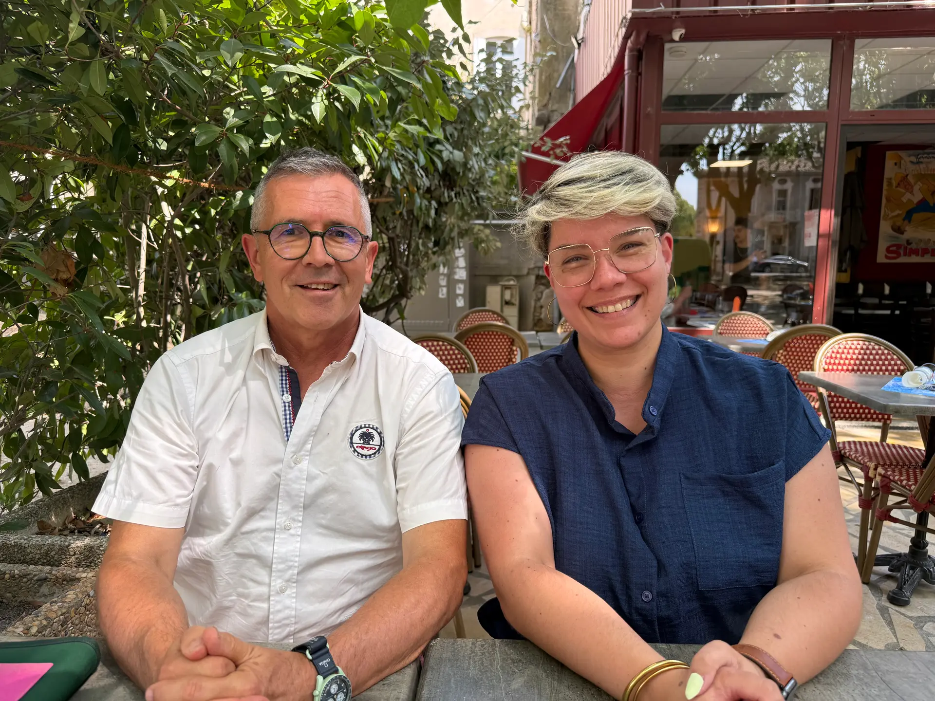 Jean Michel Rouillon et Alexandrine Comméléra