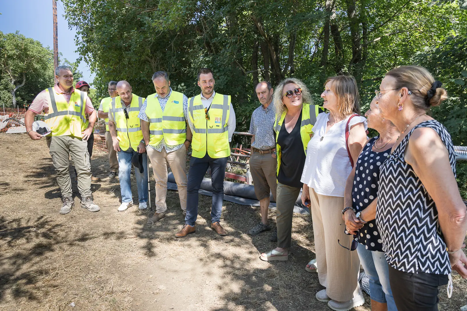 Aude : la RD 626 en reconstruction à Loupia après les dégâts de la tempête Nils