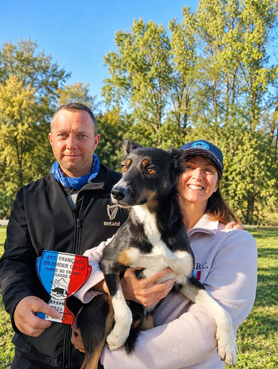 Limoux : Marie Armbruster et son chien Sonick vice-championnes de France de chiens de troupeaux