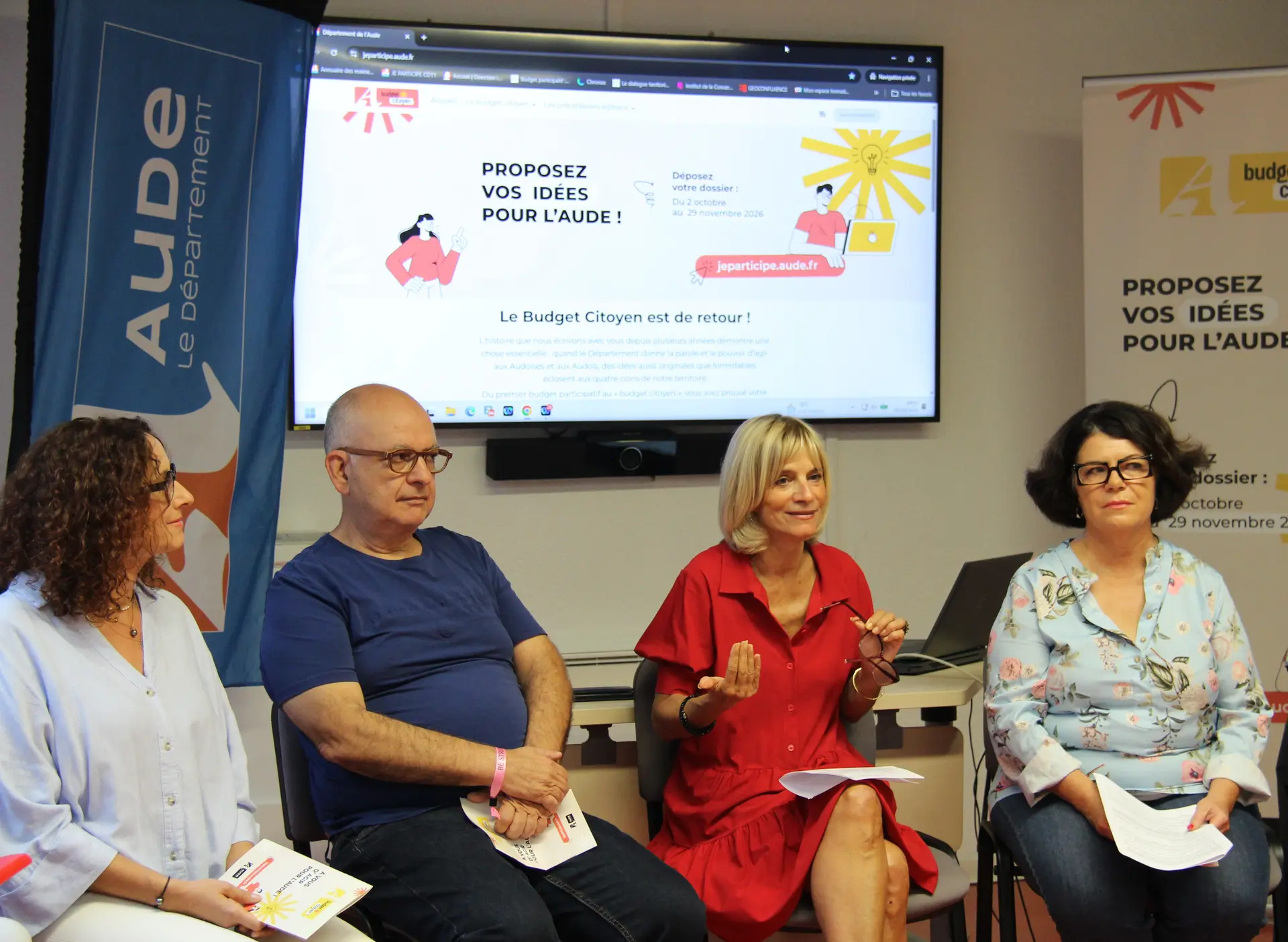Le Budget citoyen du Département de l’Aude revient pour une quatrième édition