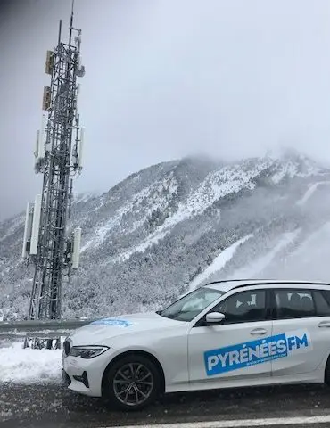 voiture jean pyrenees fm radio emetteur