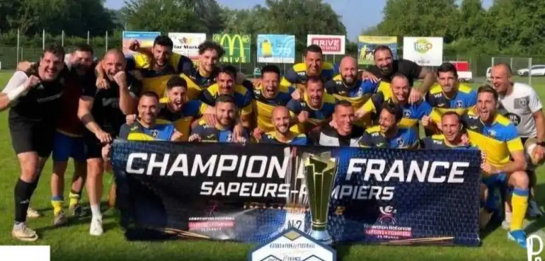 Les pompiers footballeurs de Haute-Garonne sacrÃ©s champions de France N2