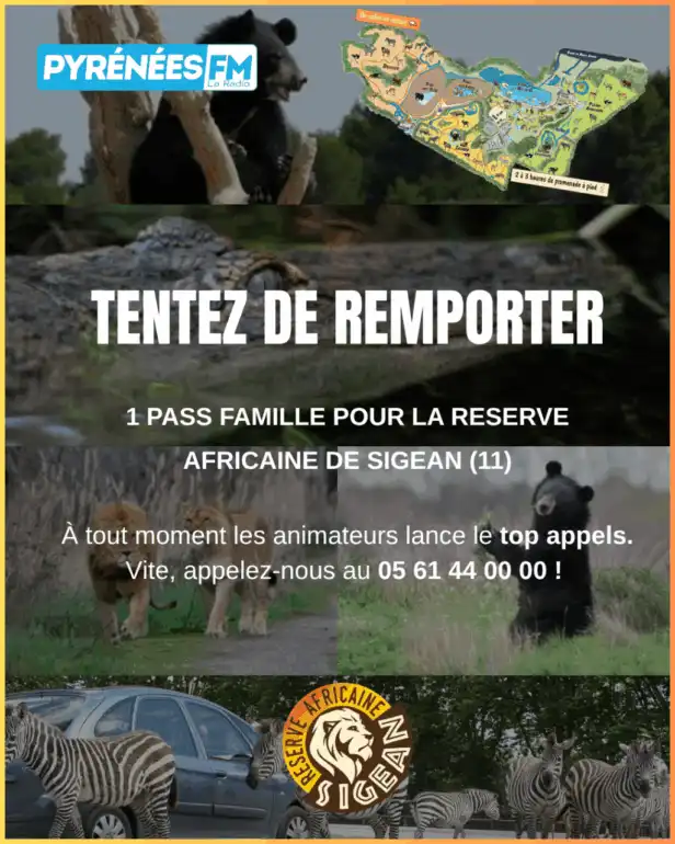 1 pass famille pour la reserve Africaine de Sigean (11)
