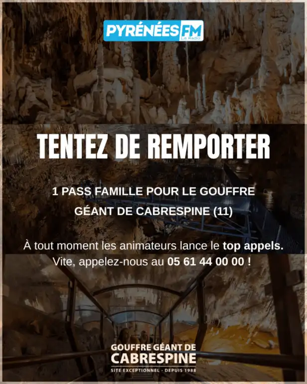 EntrÃ©es pour le Gouffre GÃ©ant de Cabrespine