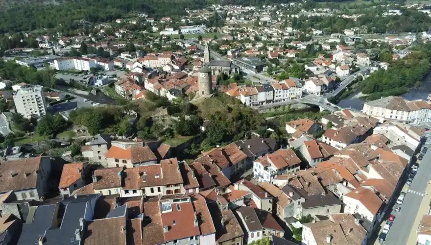 Photo ville de Tarascon sur Ariège