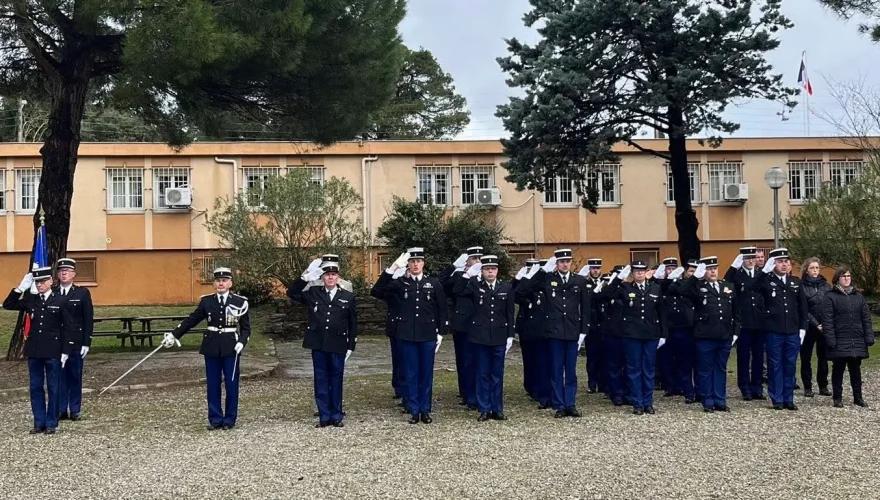 un hommage solennel a été rendu ce matin au colonel Arnaud Beltrame