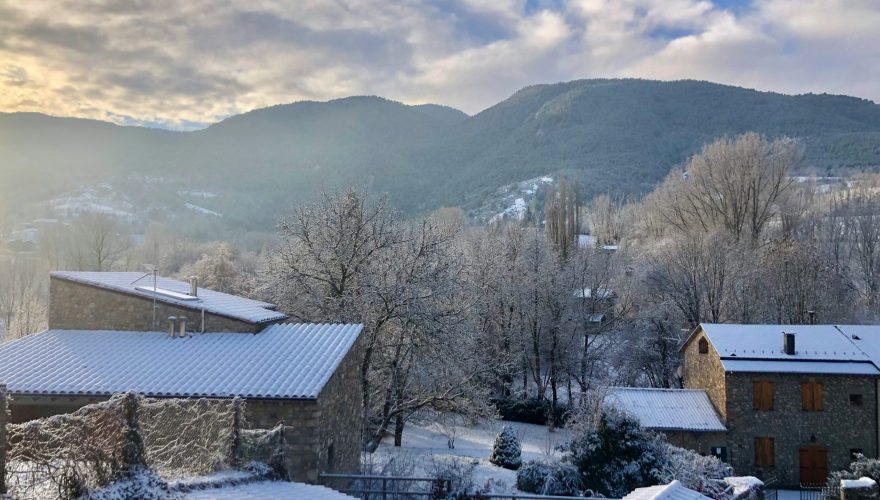 La neige est de retour depuis ce matin dans les départements pyrénéens.