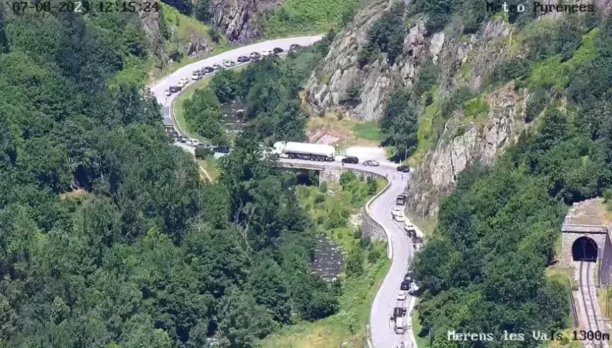 Photo :météo Pyrénées Twitter